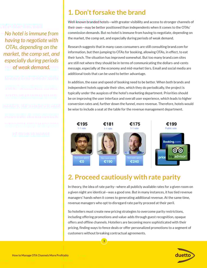 Whitepaper How to Manage OTA Channels More Profitably